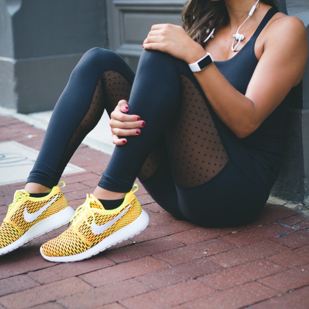 Nike Women's Yellow Sneakers